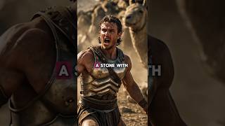 The tale of David and Goliath youtubeshorts history bible motivation viralvideo [upl. by Nosna]