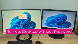 How to Remote Desktop without Password in Windows 1110 [upl. by Aihsakal616]