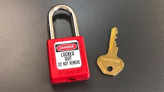 479 The Master Lock Paradox  Model 410 LOTO Padlock [upl. by Okimat]