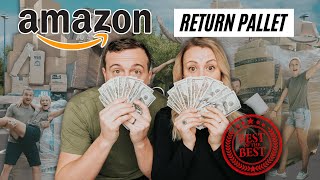 Amazon Return Pallet Unboxing  Our MOST PROFITABLE flips [upl. by Vilhelmina]