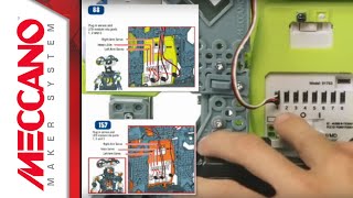 How to Build Meccanoid G15G15KS Connecting the Electronics [upl. by Dercy]