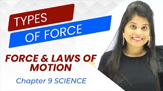 Types Of Forces  Chapter 9  Force And Laws Of Motion  Class 9 Science [upl. by Cutlerr7]