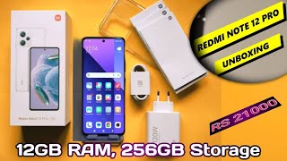 Redmi Note 12 Pro 5G Unboxing [upl. by Solokin910]