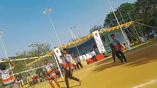 50k 50000 rs volleyball tournament in BVRIT NARSAPUR IN TELUGU [upl. by Nillad614]