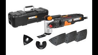 WORX WX681 F50 450W Sonicrafter MultiTool Oscillating Tool Реноватор [upl. by Araic]