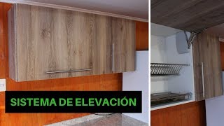 Como hacer un mueble de cocina aéreo  alacena colgante [upl. by Niawat617]