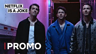 Jonas Brothers Family Roast  PROMO  Netflix [upl. by Marna]