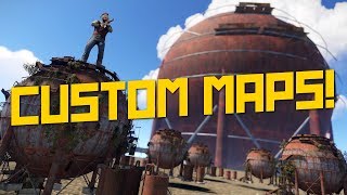 The first RUST custom maps are here  SDK for new community islands [upl. by Anabal]