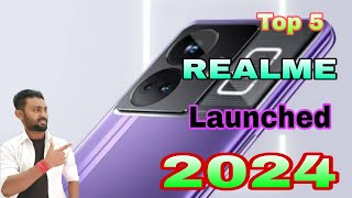 Top 5 Realme Upcoming Mobiles 2024entrystart [upl. by Alaster]