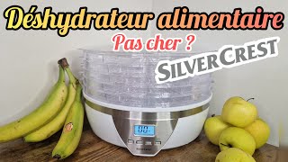 UNBOXING LIDL  DÉSHYDRATEUR SILVERCREST  RECETTE COOKIE BANANE CHOCO [upl. by Lamond]