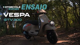 Vespa GTV 300  design que faz a diferença [upl. by Lippold]