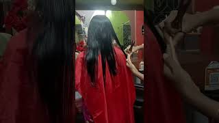 Long To Short Hair Cut  Simple Hair Cut Tutorial SwapnasLife28 [upl. by Matthiew]