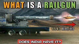 What Is A RAILGUN Does India Have A RAILGUN All About Electromagnetic Railgun  Explained Hindi [upl. by Trinidad]