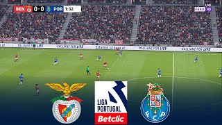 EM DIRETO 🔴 BENFICA vs PORTO  Liga Portugal Betclic 20242025  Full Match  FL 2025 Gameplay [upl. by Solim]