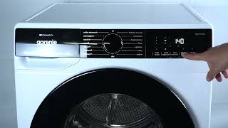 GORENJE Dryer DPNA83W  How to Set Drying Program Delay  Delay Start Function [upl. by Elsie510]