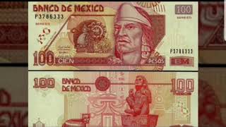 Todos Los Billete de Mexicanos de Coleccion [upl. by Alyda]