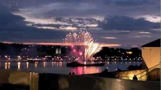 Derry  Londonderry Clipper Festival Closing Fireworks  Summer 2012 [upl. by Hasin651]