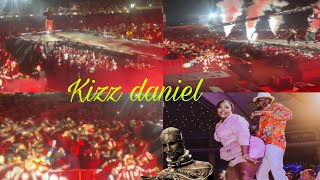 Kizz Daniel Aka Vadoo Live At Detroit Afro nation USA In Arena of 50k Capacity With His Baby Mama [upl. by Elleb]