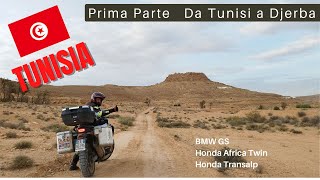 Tunisia in Moto Africa Twin  Transalp e BMW GS Prima parte [upl. by Ateuqal]