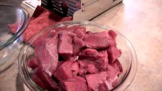 Grinding your own meat  Home Processing Weston 12 Pro Grinder [upl. by Harley]