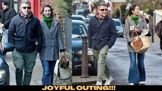 Ben Shephards Joyful Outing Shopping Spree with Wife Annie After Debut on This Morning [upl. by Adnalay]