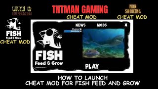 Fish Feed and Grow Fish How to Use Cheat Mods Gameplay with the Reef Shark [upl. by Decamp]