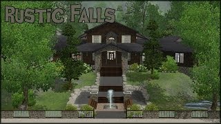 The Sims 3 Home Building  Rustic Falls [upl. by Eachern150]