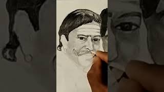 Part2 vishnuvardhan sir pencil art art kannada telugu movie vishnuvardhan [upl. by Lezlie250]