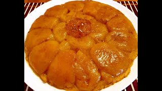 Tarta cu MERE TARTE TATINRecette Tarte TatinBest TART TATIN RecipeFrench Upside Down Apple Cake [upl. by Rianon]