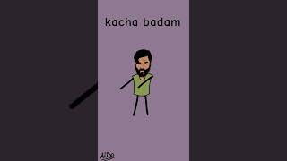 kacha badam funny video in Sunil shetty voice shorts animation [upl. by Esydnac]