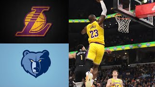 Lakers vs Grizzlies  Lakers GameTimeTV  Lakers Highlights [upl. by Pearse]