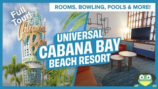 FULL TOUR Universal Cabana Bay Beach Resort  Universal Orlando Resort [upl. by Bernj]