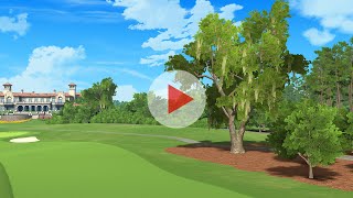 Golf Clash Spooky Showdown Flyover  TPC Sawgrass 18 Holes [upl. by Onoitna122]