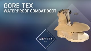 GORETEX Extended Waterproof combat boot [upl. by Alaik]