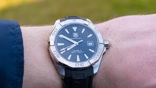 TAG Heuer Aquaracer Calibre 5 WAY2110FT8021  master of versatility 4K [upl. by Colley482]