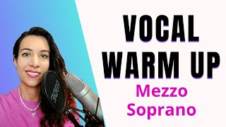 Vocal Warmup for MezzoAlto Mezzosoprano daily vocal exercises  Natalia Bliss vocal coach [upl. by Otsedom716]