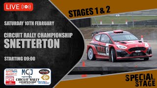 LIVE Snetterton Stage Rally 2024  Part 1 [upl. by Jaf]