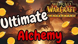 Ultimate Guide to Alchemy in Cataclysm for making BIG Gold [upl. by Ottavia]