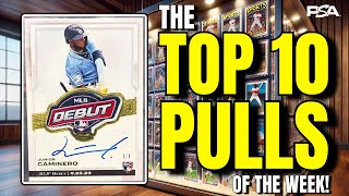 ANOTHER Big MLB Debut Patch Auto Pulled  TOP 10 Sports Card Pulls of the Week 177 [upl. by Ambrogino]