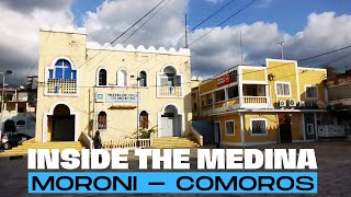 Inside the MEDINA of Moroni COMOROS  Africa [upl. by Ahsenod]