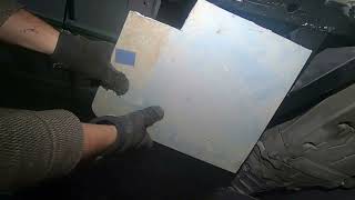 Dodge Viper DIY Aluminum exhaust maintenance access panel PART 1 [upl. by Lewanna649]