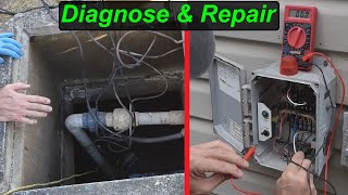 How to Diagnose amp Repair a Septic System  Alarm Pump amp Control Panel [upl. by Siravart]