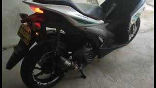 Yamaha Aerox 155 with SC Project CRT 61mm sound check [upl. by Disini793]