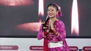 pirati basyo sustai sustari mann ma  Shristi gurung  see dance  winner gandaki dance music [upl. by Rives439]