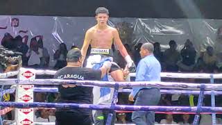 Harvin quot Manimalquot Aguirre de Nicaragua noqueó al Panameño Josué Alvarado en el tercer Round [upl. by Musetta910]