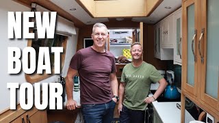 The Future of Living Electric Narrowboat Home Tour [upl. by Nate623]