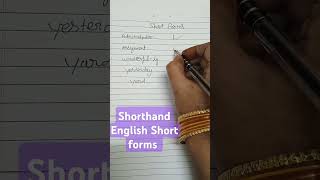 SSC Shorthand English Stenography course  short forms viral shorts ‎dimpugupta6771 [upl. by Ayian]