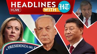 Israel Vs UN Chief Over Gaza War IDF Suffers Big Blow Amid War Italy Exits China’s BRI  Top News [upl. by Cavanaugh]