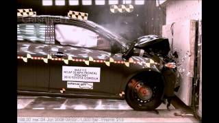 2010 Toyota Corolla  Frontal Crash Test  CrashNet1 [upl. by Bogosian850]