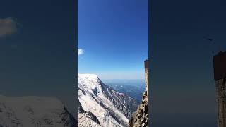 The view of Mont Blanc 🏔️👁️🚠 [upl. by Ellebana202]